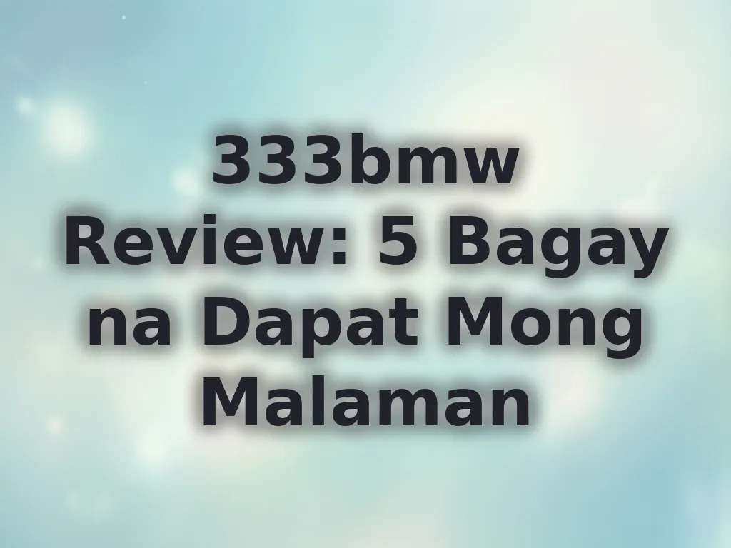 Pagsusuri sa platform